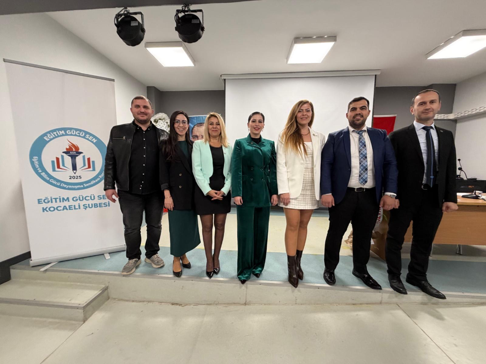 Eğitim Gücü Sen Kocaeli Şubesi 1. Olağan Genel Kurulunu Yoğun Katılımla Gerçekleştirdi