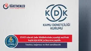 EYSEN’den Şube Müdürlerinin Özlük Hakları İçin Kamu Denetçiliği Kurumu