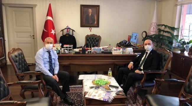 Talip Geylan, MEB Bakan Yardımcısı Safran İle Teftiş, Atama, Ek Ders ve Öğretmenlerin Eş Durumunu Atamalarını Görüştü