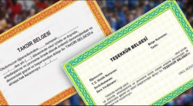 Devamsızlık Yapan Öğrencilere Takdir Teşekkür Belgesi Verli Mi?