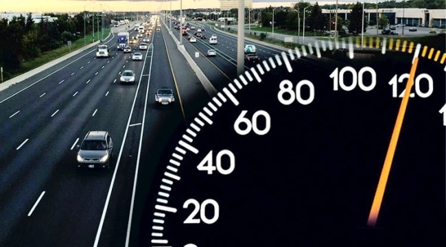 Otoyollarda Otomobillerin Hız  Sınırları Yükseltildi 