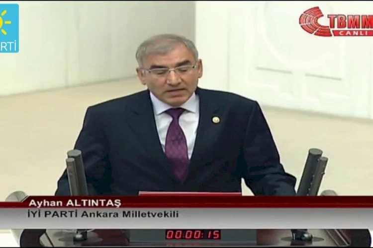 İYİ Parti Milletvekili Ayhan Altıntaş partiden istifa etti