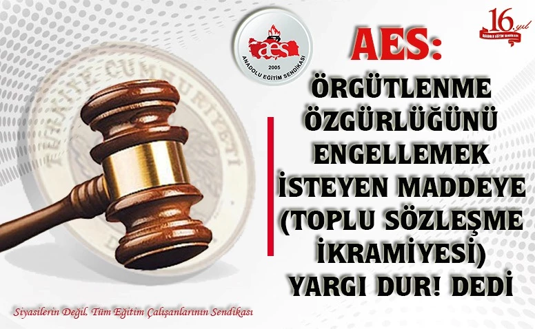 Memurların toplu sözleşme ikramiyesi ve Danıştay sürecine AES açıklaması
